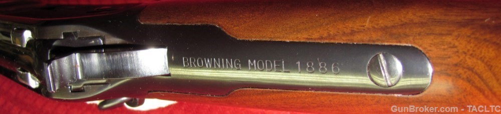 BROWNING 1886 SADDLE RING CARBINE 45-70 BLUED VRY GD COND NOS -img-3