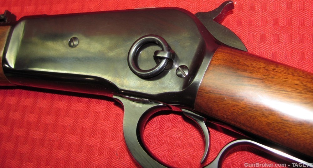 BROWNING 1886 SADDLE RING CARBINE 45-70 BLUED VRY GD COND NOS -img-22