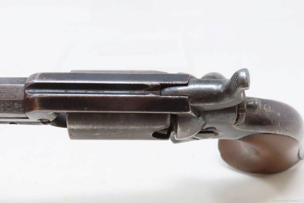 ANTEBELLUM Antique Pre-CIVIL WAR COLT M1855 ROOT Sidehammer POCKET Revolver-img-7