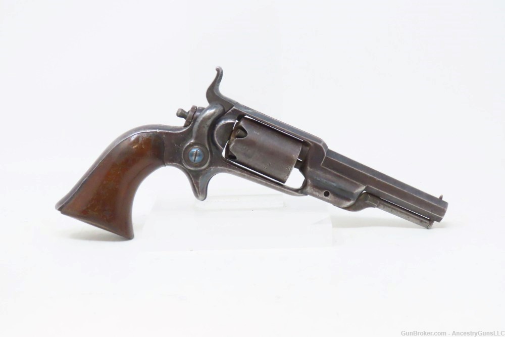 ANTEBELLUM Antique Pre-CIVIL WAR COLT M1855 ROOT Sidehammer POCKET Revolver-img-1