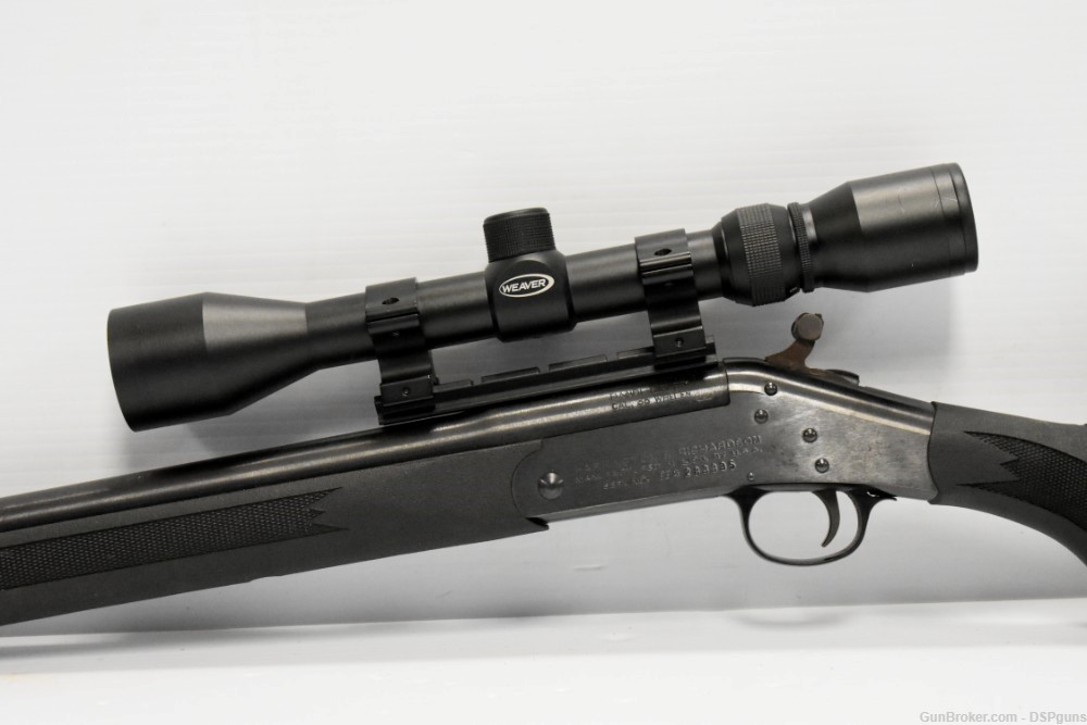 H&R Handi-Rifle - Cal. .35 Whelen Single Shot Rifle wl Weaver Scope-img-2