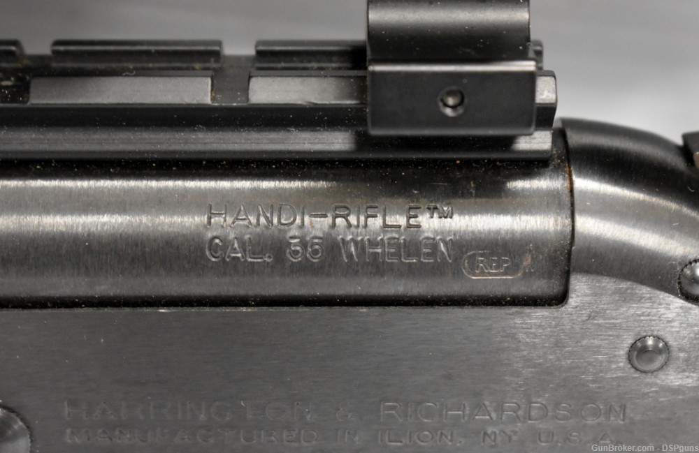 H&R Handi-Rifle - Cal. .35 Whelen Single Shot Rifle wl Weaver Scope-img-9