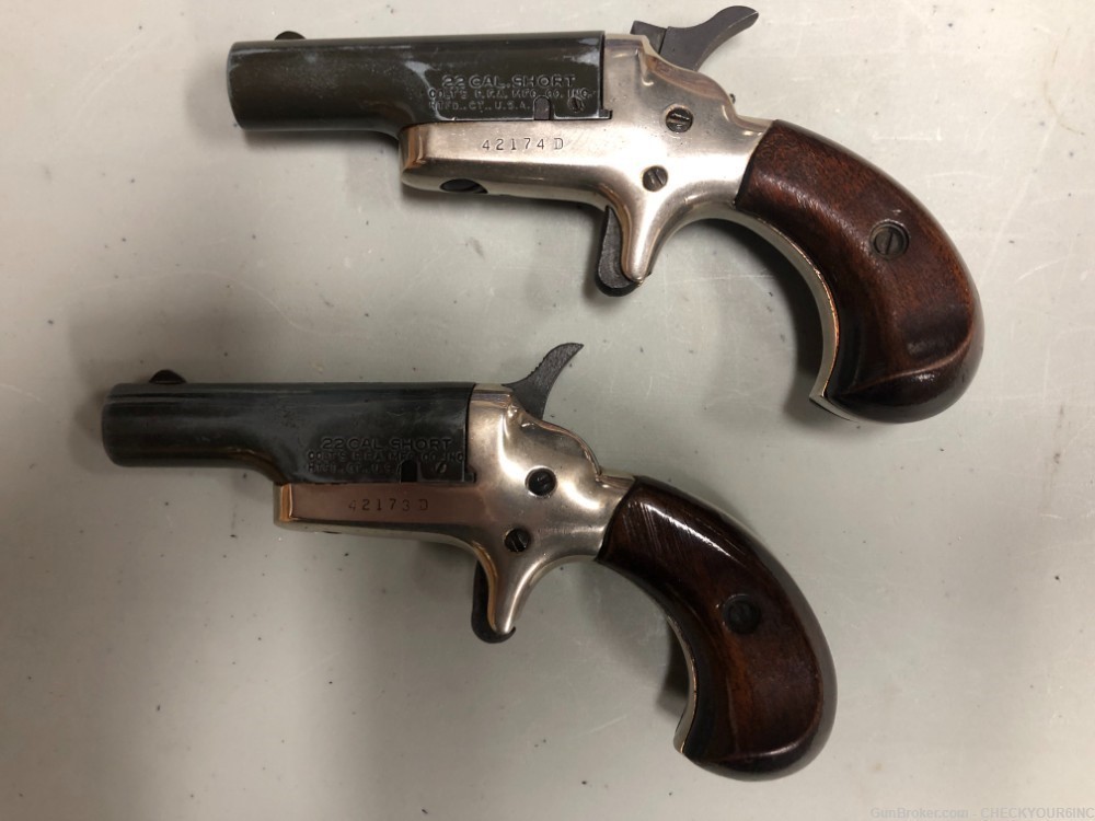 Colt Derringer Set of Two Consecutive .22 Short-img-1