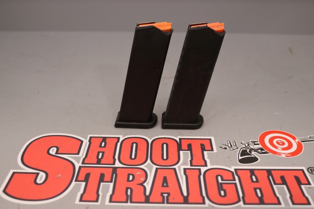Lot O' Two (2) Glock G43X/G48 10rd 9mm Magazines (OEM)-img-1