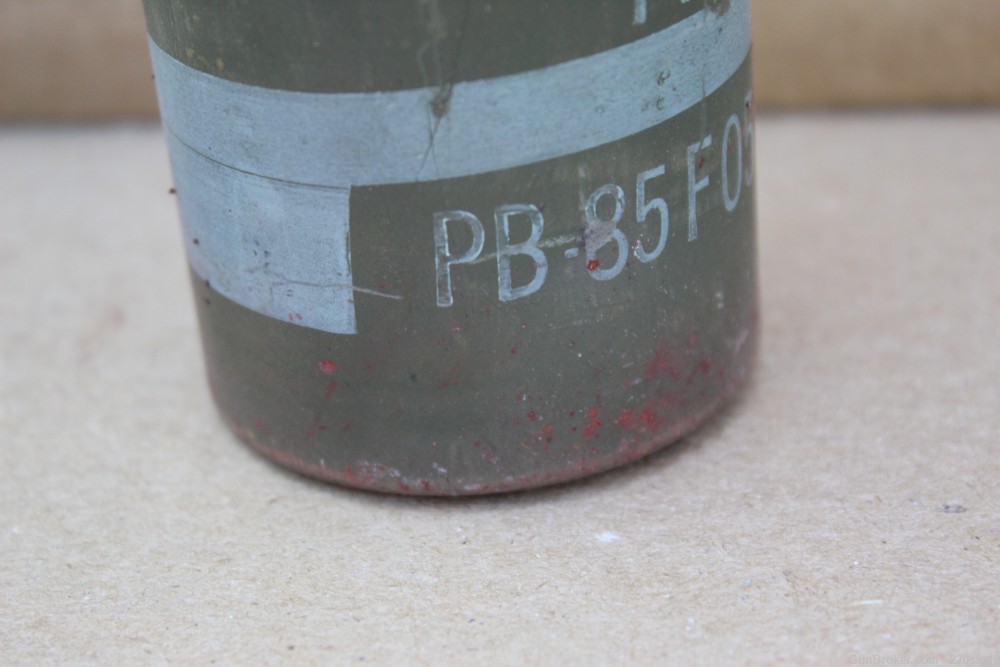 M18 Red Smoke Grenade Demilled Inert #2-img-6