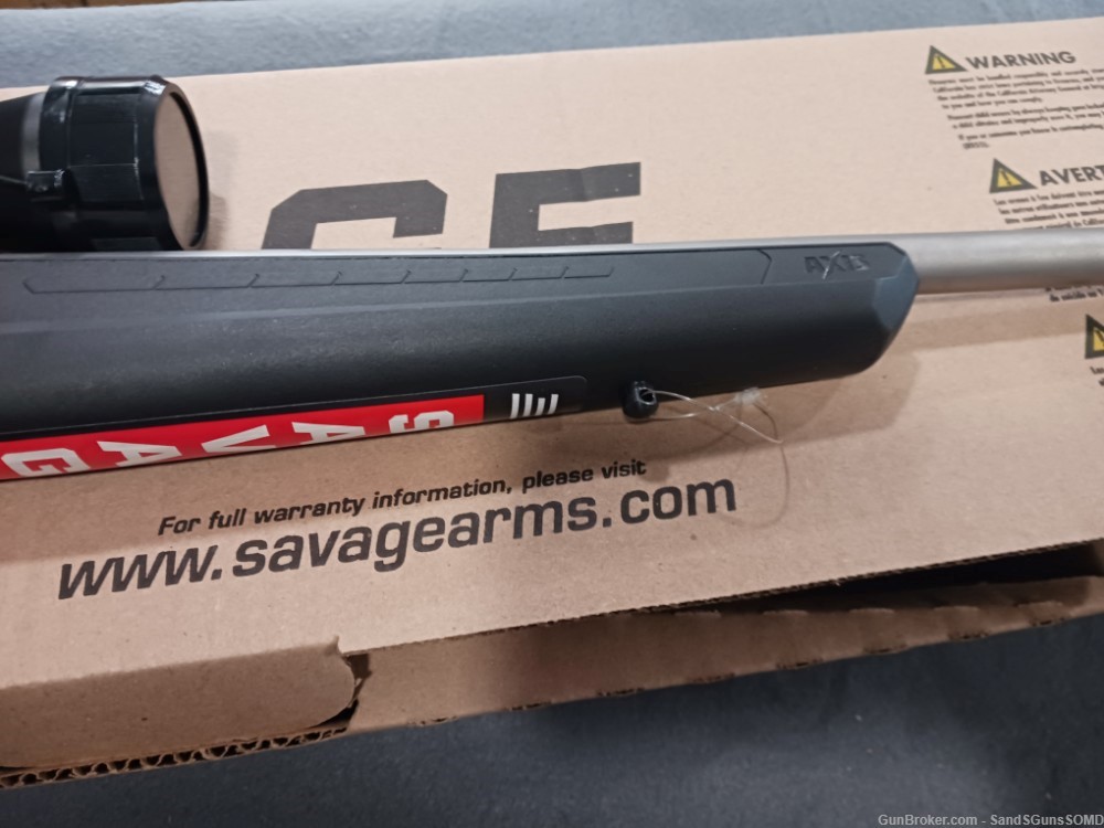 SAVAGE AXIS II XP 22-250 22" BUSHNELL 3-9x40 BOLT ACTION RIFLE NEW-img-4