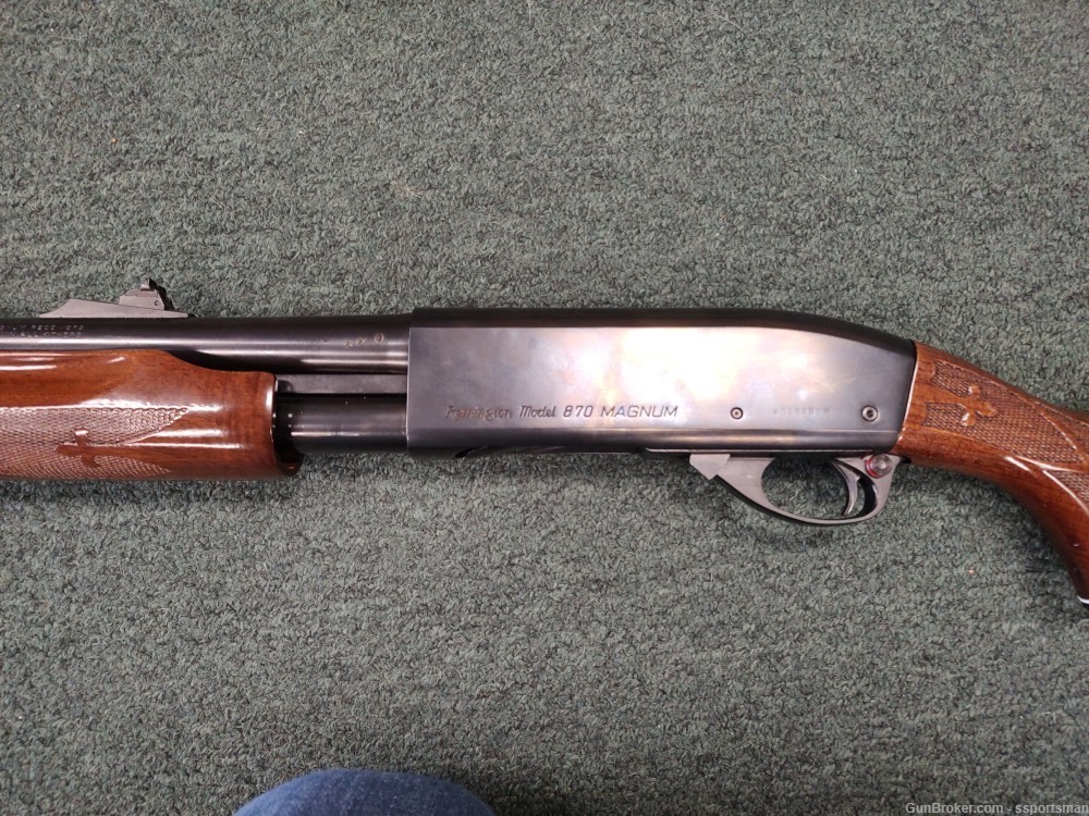 Remington 870 Magnum 12 gauge pump action shotgun-img-6