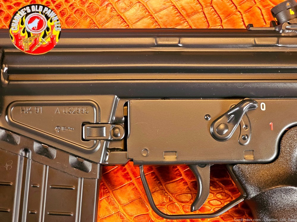 Desirable Pre-Ban Heckler & Koch HK91 Date Code IB 1981 Semi-Auto Rifle-img-8
