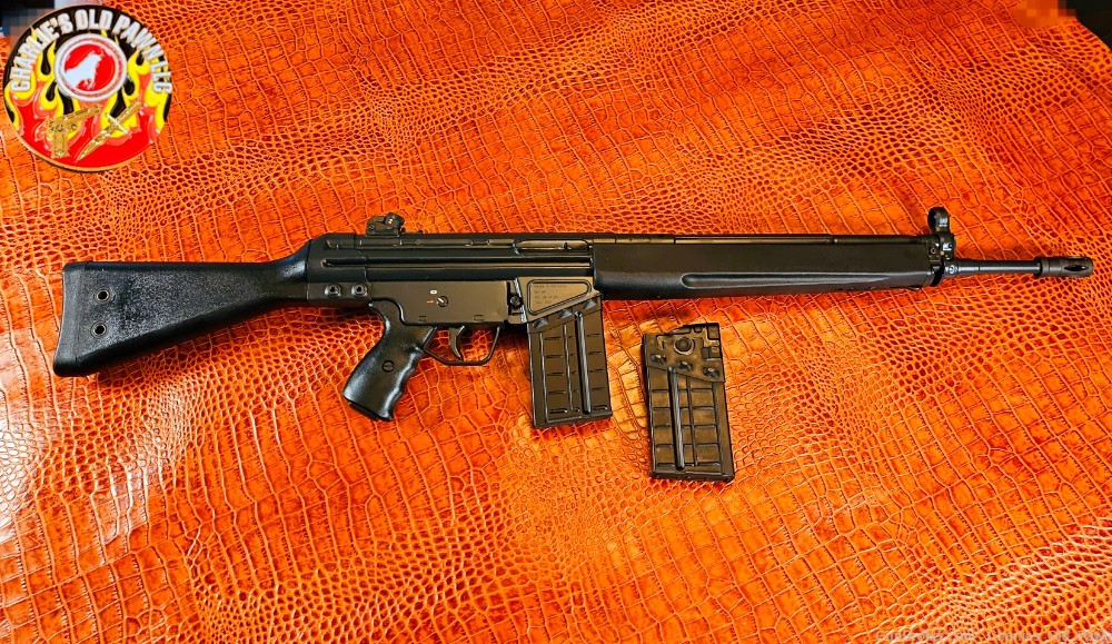 Desirable Pre-Ban Heckler & Koch HK91 Date Code IB 1981 Semi-Auto Rifle-img-1