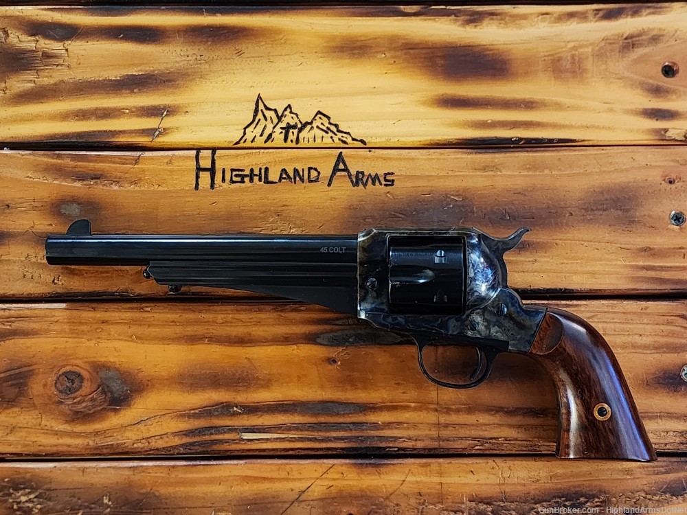Cimarron 1875 Outlaw .45 Long Colt 7.5" Single Action Revolver - GCA151-img-0