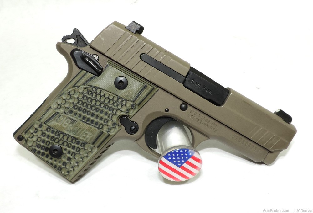 Sig Sauer model P938 Scorpion in 9mm w/ 2 6nd Mags -img-1