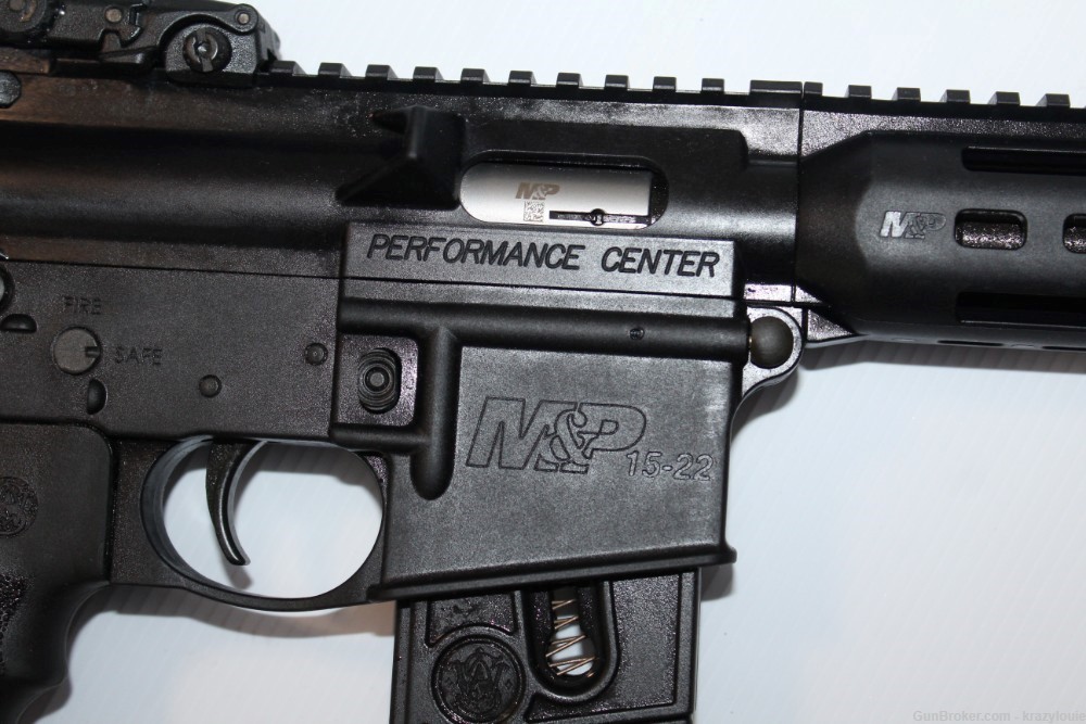 Smith & Wesson S&W M&P 15-22 Performance Center .22 LR Semi Auto Rifle -img-14