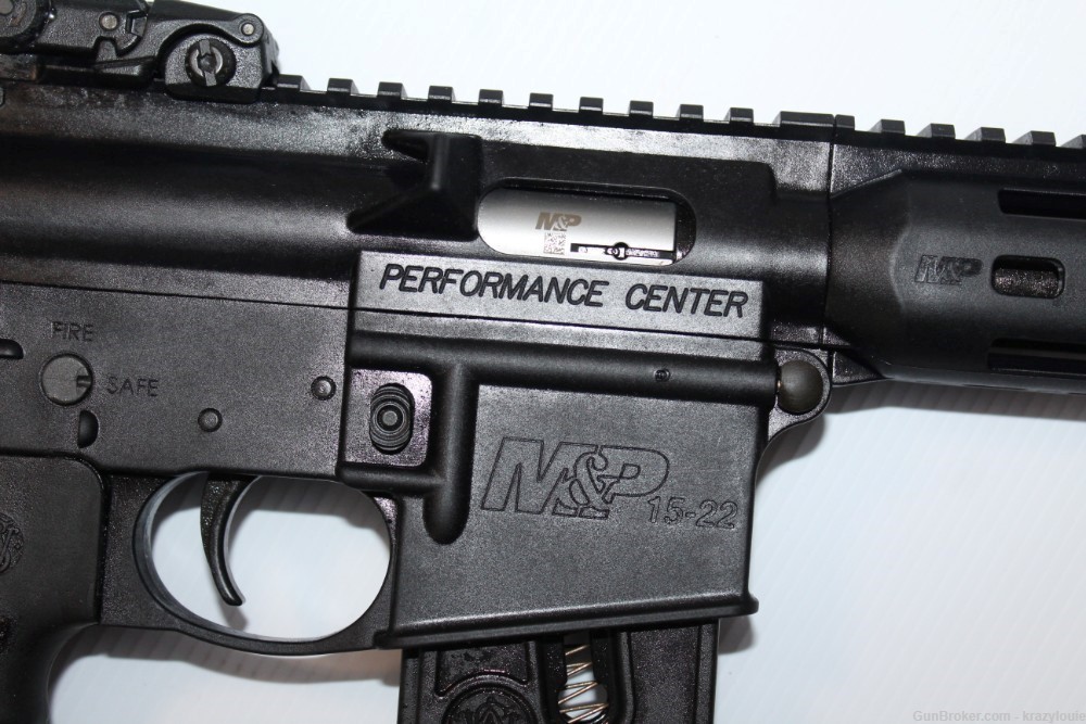 Smith & Wesson S&W M&P 15-22 Performance Center .22 LR Semi Auto Rifle -img-15