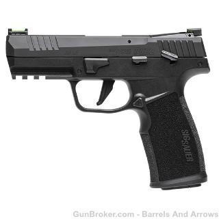 Sig Sauer 322C-BAS-10 P322 Semi Auto Pistol, 22LR, 4" BBL, Black NIB-img-0