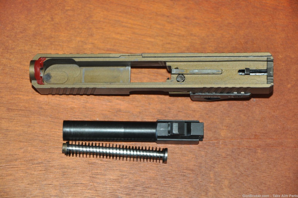 Glock 19 9mm & Polymer PF940C Complete Upper w/ Swampfox Red Dot-img-8