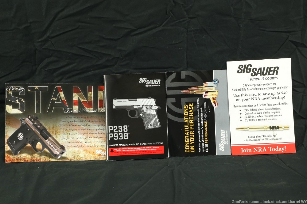 Sig Sauer P938 United We Stand 9mm Micro-Compact Semi-Auto Pistol -img-36