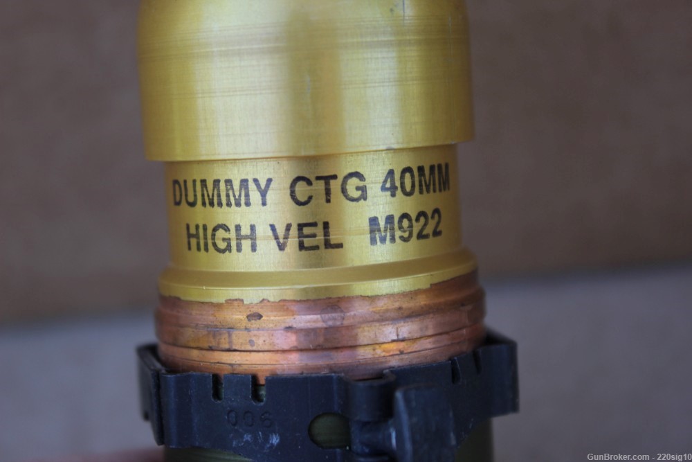 40MM Dummy Grenade Gold Tip-img-1