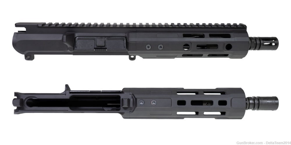 AR15 7" 5.56 NATO Pistol Complete Upper - Cobalt Kinetics Upper & Handguard-img-2