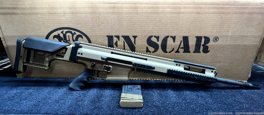 USED LIKE NEW FN Scar 20S in 7.62x51mm with 20" Brl and 1-10 Rnd Mag!!-img-0