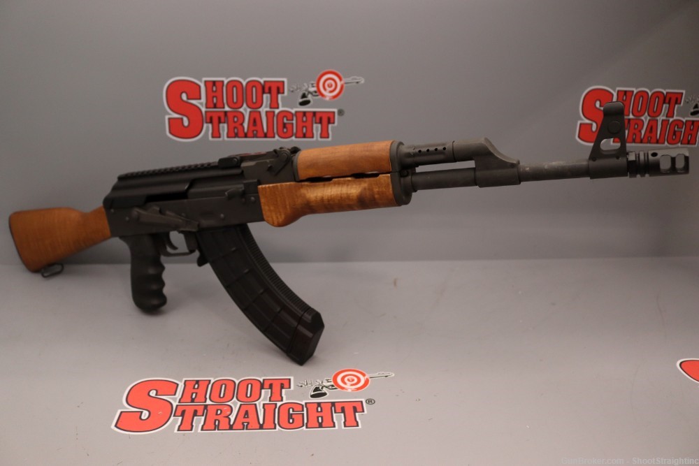 Century VKSA AK-47 16" 7.62x39 US Palm 30rd w/ Optic Receiver Cover -img-49