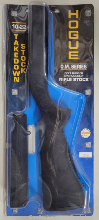 Hogue Ruger 10/22 takedown overmold stock standard barrel 21040-img-0