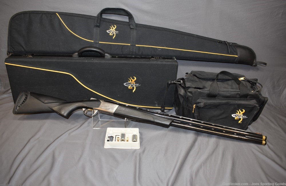 Browning Cynergy Sporting - 12 Gauge Over/Under Shotgun w/ Three Cases -img-0