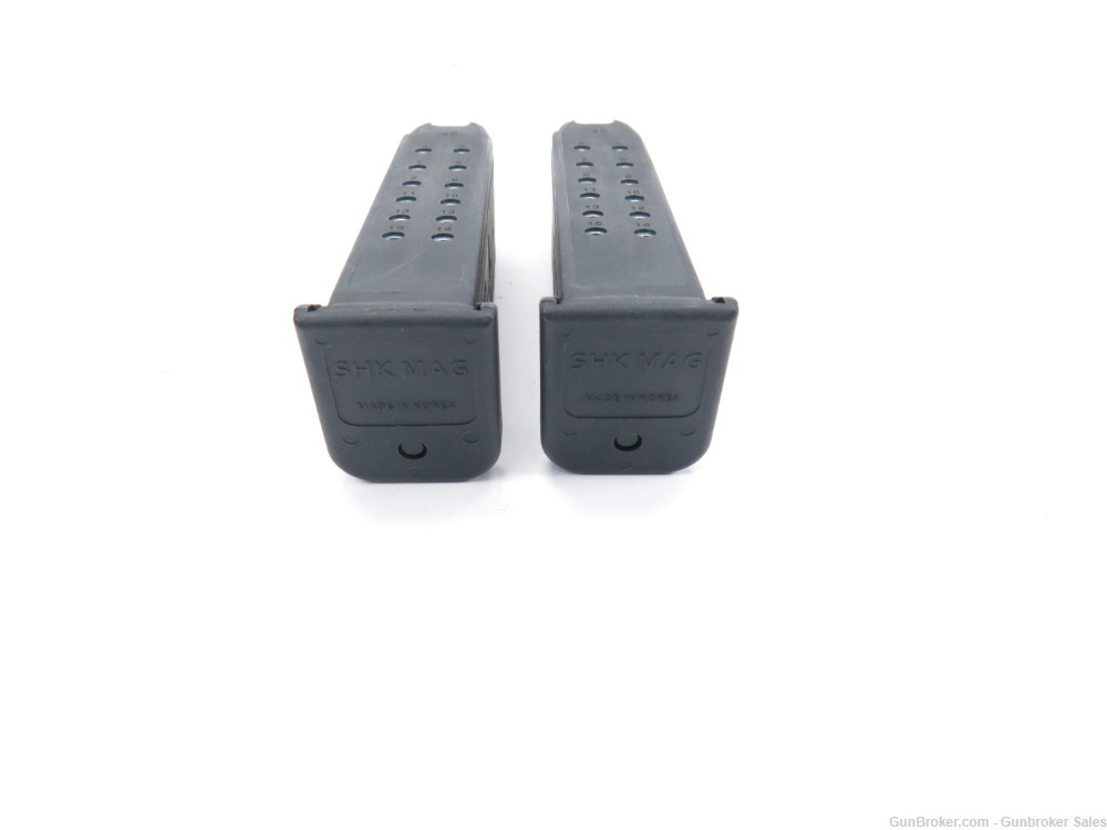 Set of 2 SGM Tactical .40 S&W 15rd Magazines (Glock Compatible)-img-3
