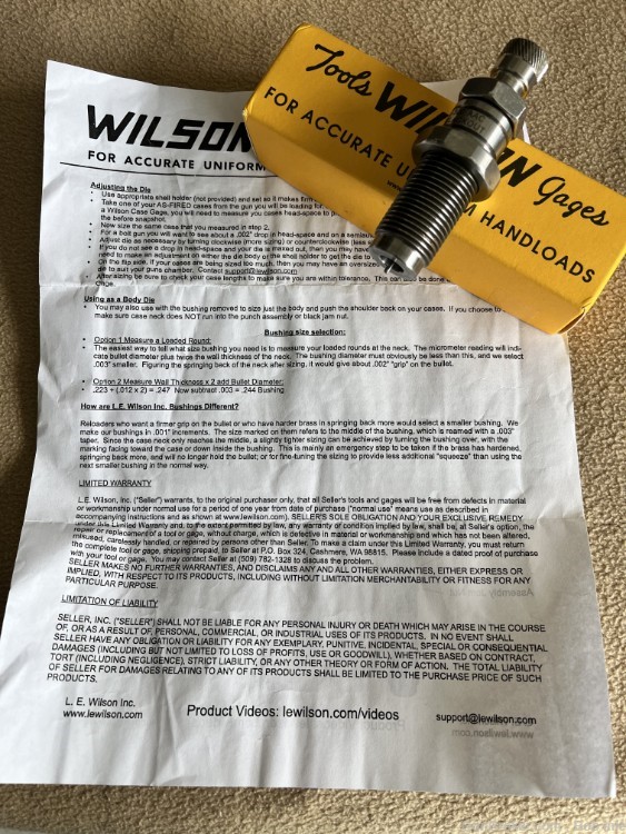 Wilson Reloading Die-img-0