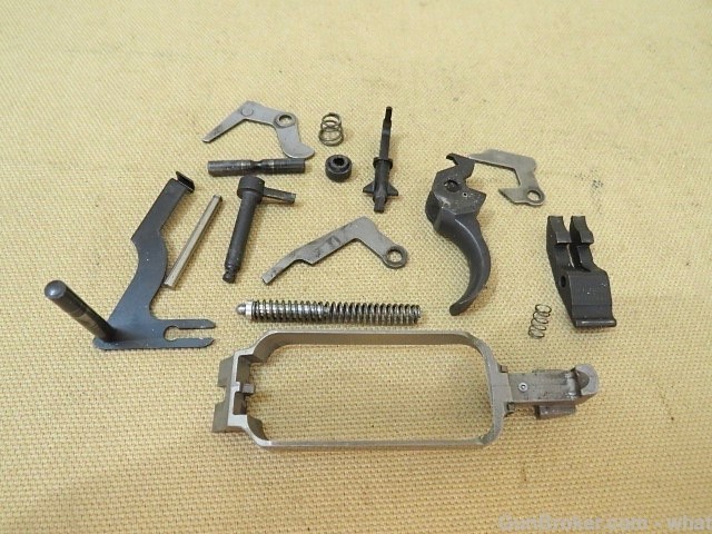 S&W Model 410 .40 Cal Pistol Internal Small Parts Lot-img-0