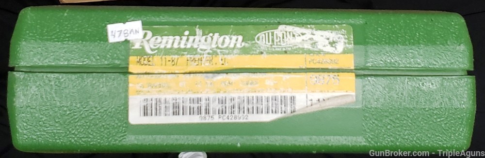 Remington 11-87 Premier factory green hard case used -img-7