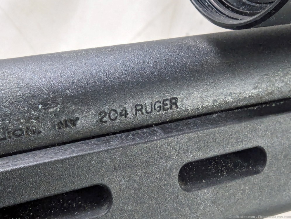 2007 Remington 700 VS 204 Ruger 26" BDL Nikon 4.5-14 Scope Bipod -img-4