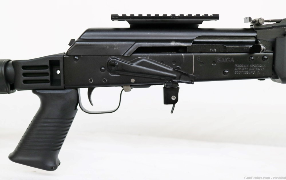 Izhmash Saiga AK-47 .223 Rem 16.3” S.Auto Rifle – Black Synthetic -img-3