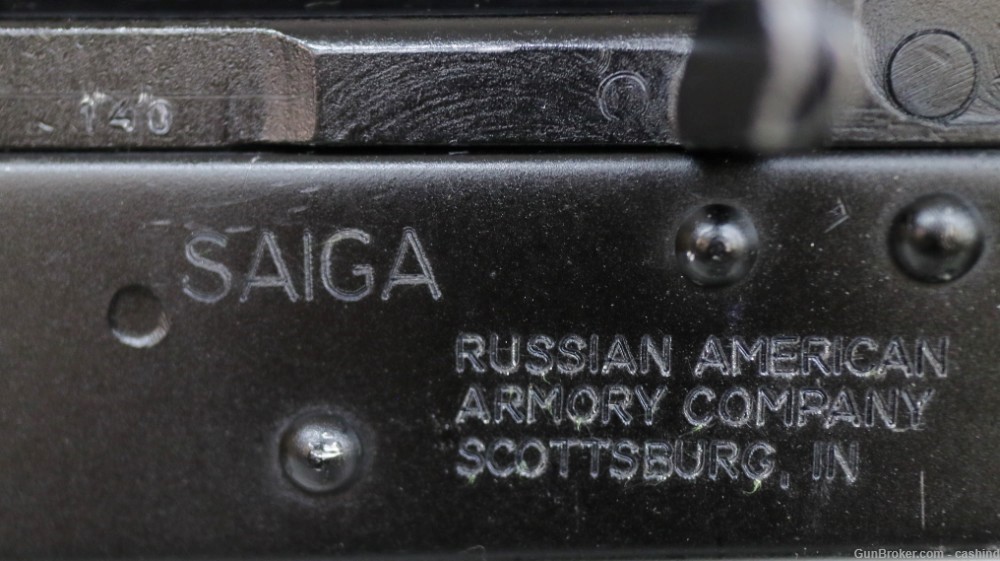 Izhmash Saiga AK-47 .223 Rem 16.3” S.Auto Rifle – Black Synthetic -img-12