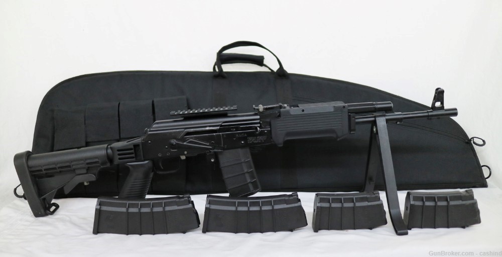 Izhmash Saiga AK-47 .223 Rem 16.3” S.Auto Rifle – Black Synthetic -img-0