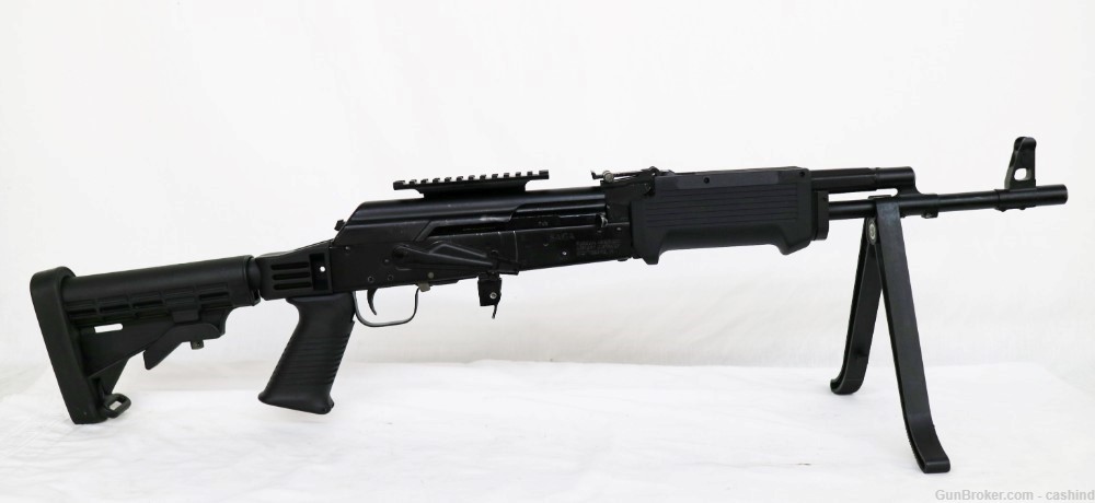 Izhmash Saiga AK-47 .223 Rem 16.3” S.Auto Rifle – Black Synthetic -img-1