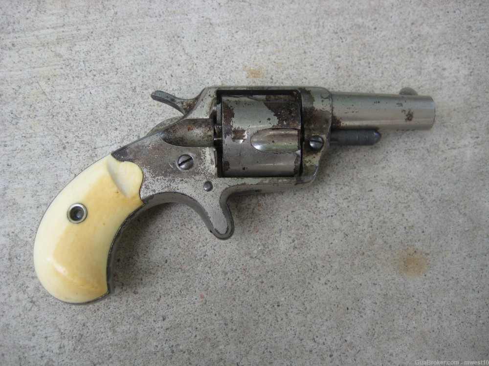 Colt .41 Rimfire Revolver Antique-img-8