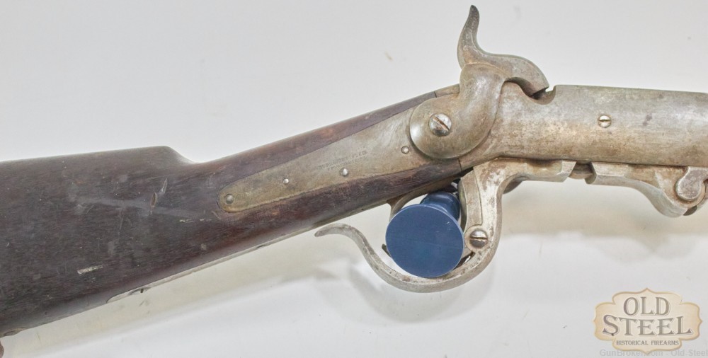 Burnside 1864 Carbine Black Powder Breech Loader Antique Civil War .54 Cal-img-5