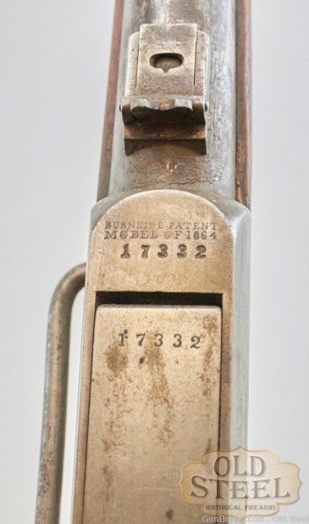 Burnside 1864 Carbine Black Powder Breech Loader Antique Civil War .54 Cal-img-26