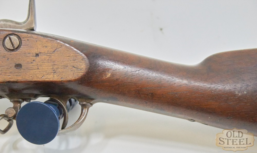 WW Welch Percussion Musket Civil War MFG 1861 Antique Union Army-img-24