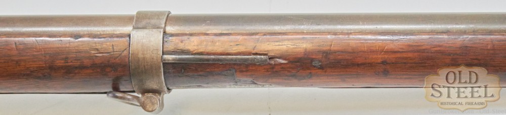 WW Welch Percussion Musket Civil War MFG 1861 Antique Union Army-img-10