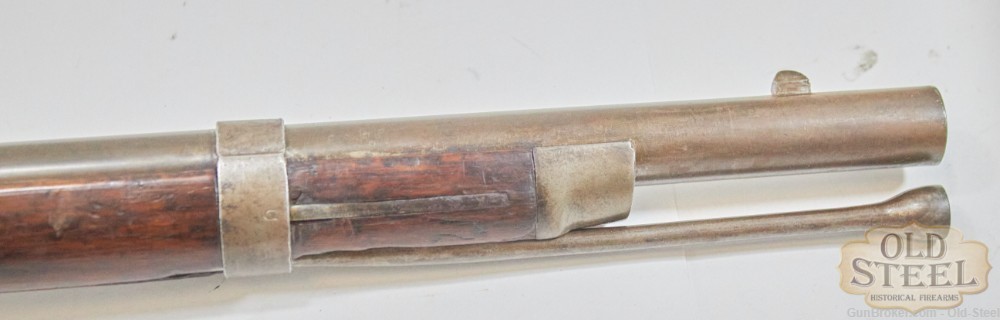WW Welch Percussion Musket Civil War MFG 1861 Antique Union Army-img-12