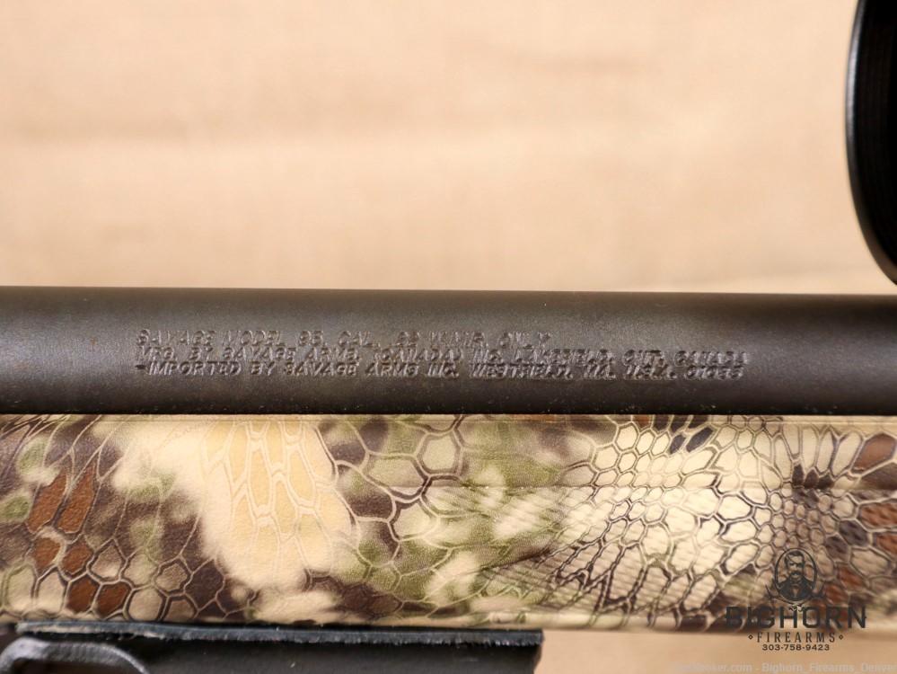 Savage Model 93 .22WMR 21" 5-Rd Bolt-Action Rifle, Camo, Vortex 4-12X PENNY-img-13
