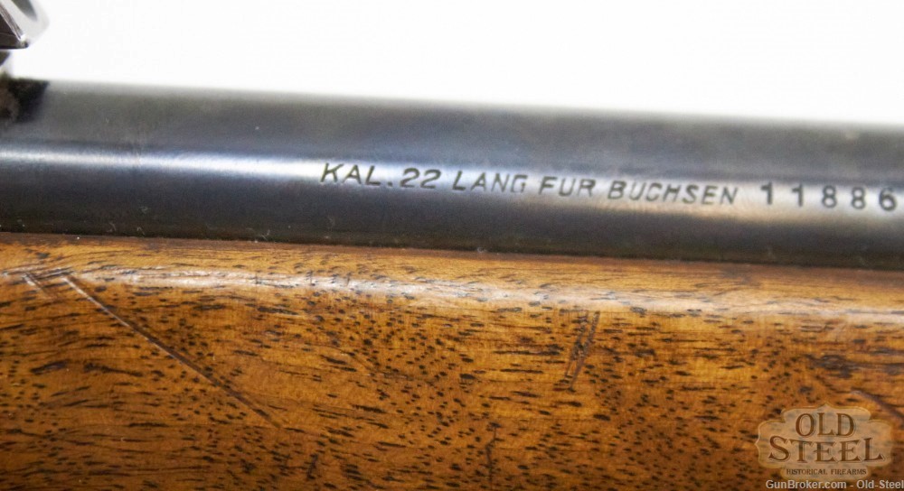 German Walther 98 Trainer Single Shot Rifle C&R WW2 22LR Plinking Target-img-25