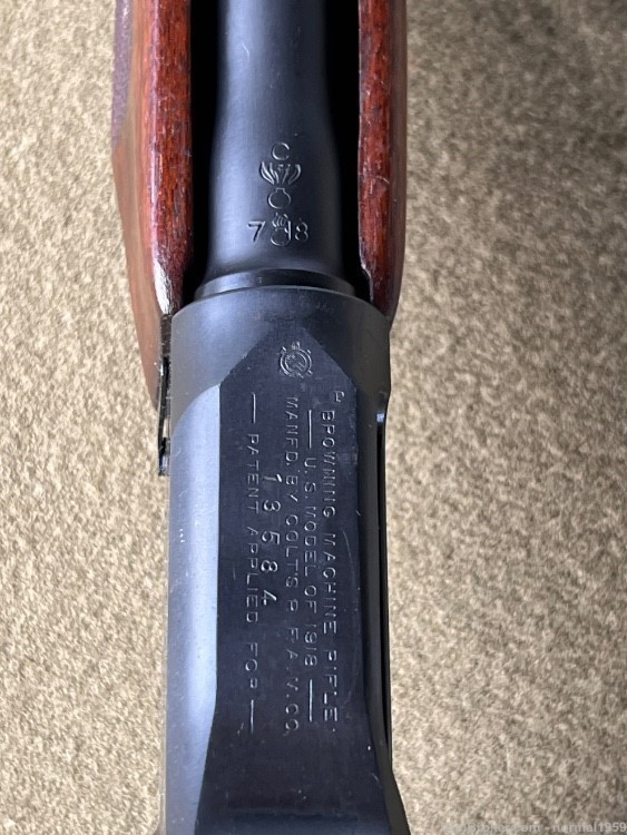 COLT M1918 BAR / BMR MACHINE GUN WW1-img-44