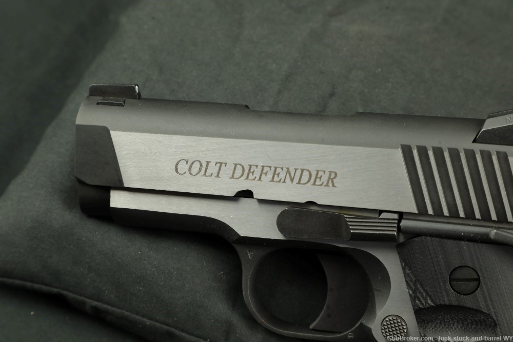  LIKE NEW, Colt Combat Elite Defender, 3", 9mm Series 80 Stainless  -img-21