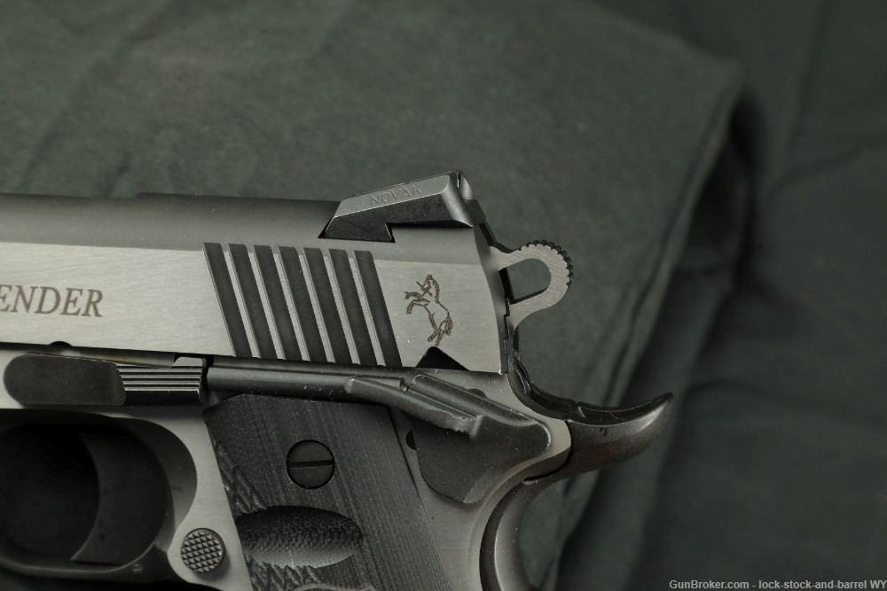  LIKE NEW, Colt Combat Elite Defender, 3", 9mm Series 80 Stainless  -img-22