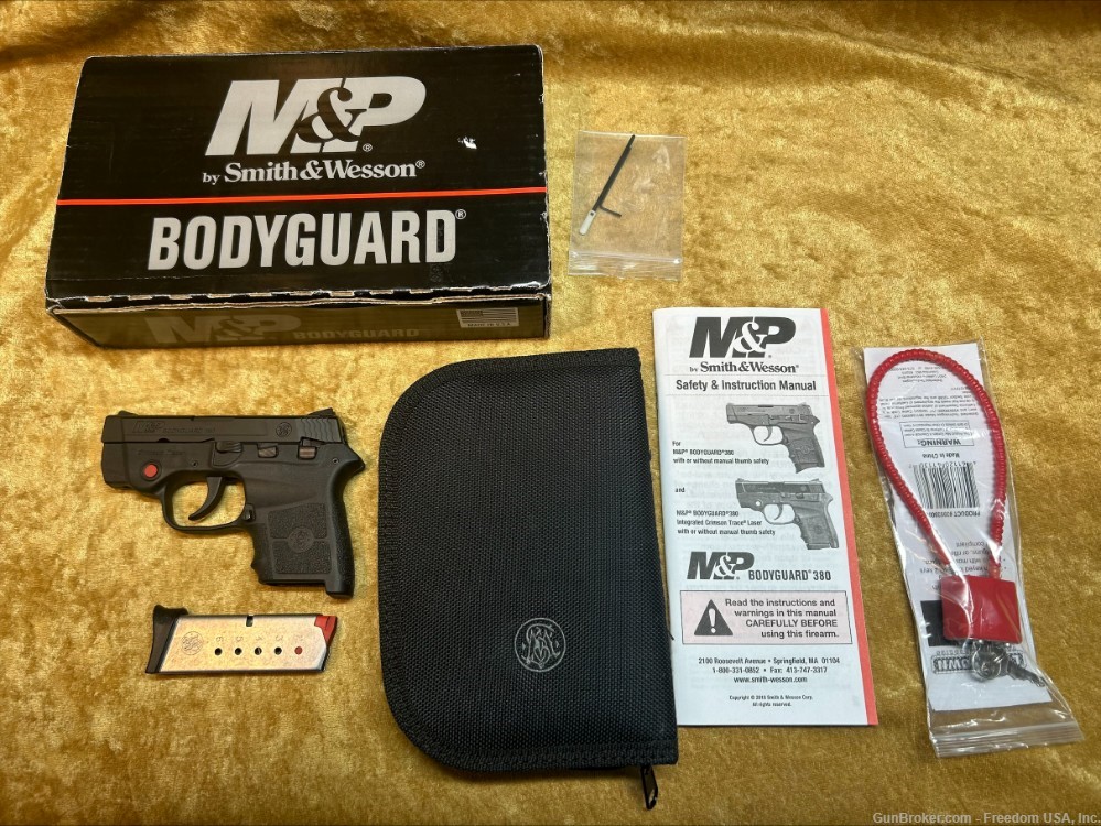 SMITH & WESSON M&P BODYGUARD .380 WITH CRIMSON TRACE-img-2