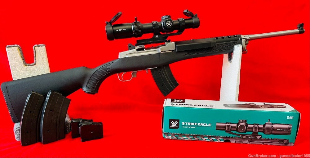 Ruger Mini 30 Vortex Optic No reserve Ranch rifle 7.62 LPVO-img-0