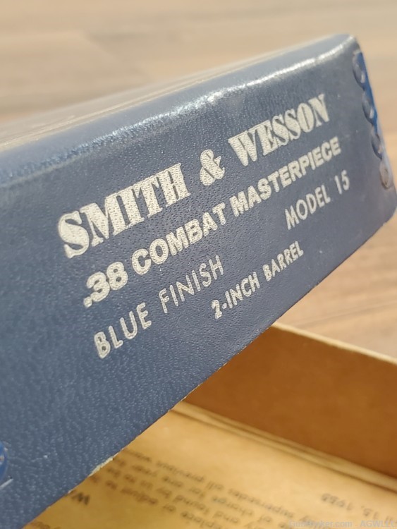 Used Model 15 Smith and Wesson Box -img-3