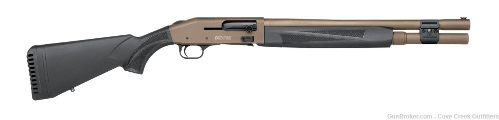 Mossberg 940 Pro Tactical 12GA 18.5" OR FDE 85172-img-0